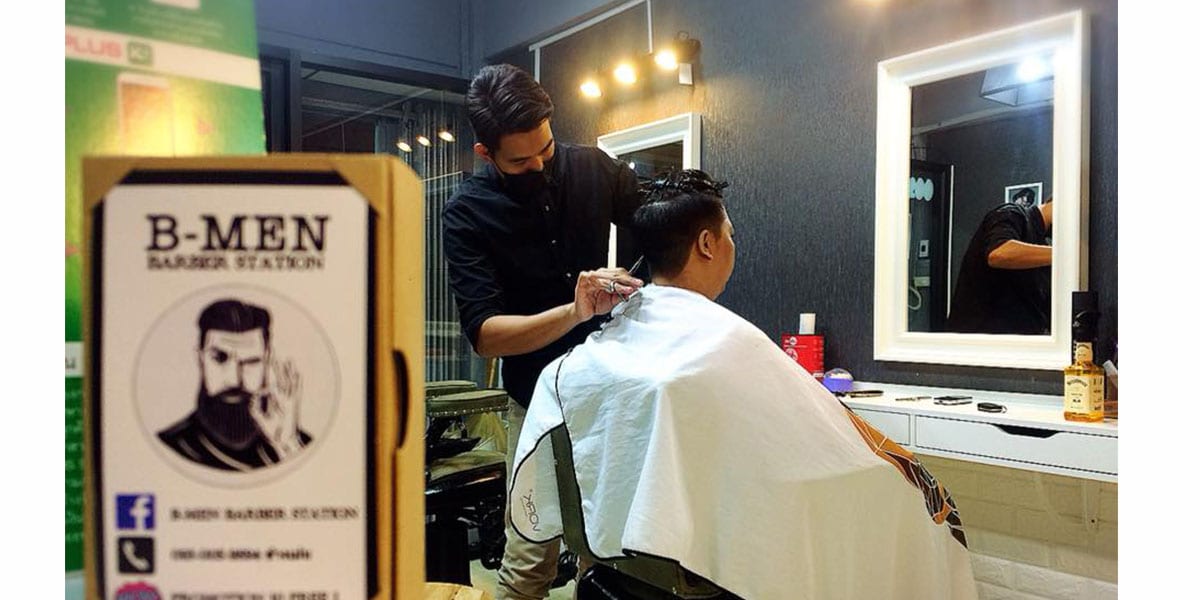 B-MEN BARBER STATION (ตัดผมชาย) - HairWorldPlus Directory